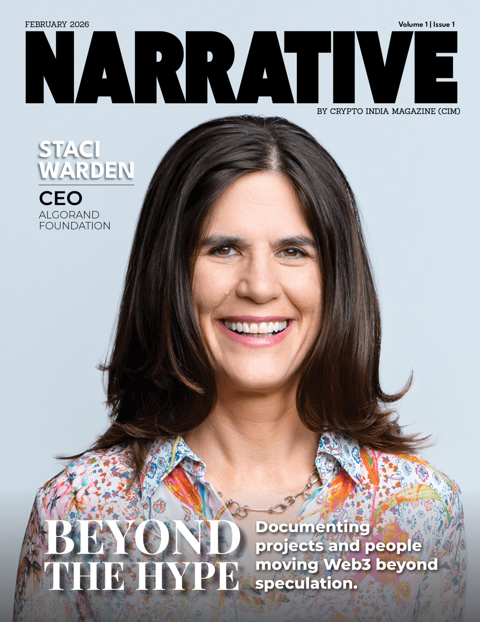 Narrative Magazine Type NARRATIVE - The Global Web3 & Crypto Magazine by CIM